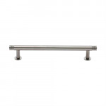 M Marcus Heritage Brass Contour Design Cabinet Pull with 16mm Rose 160mm Centre to Centre